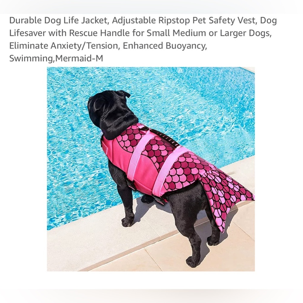 Dog life jacket